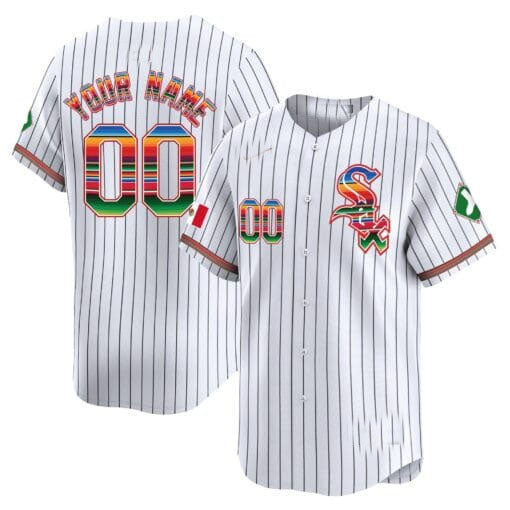 Custom white baseball jersey full view | GameDay Jerseys