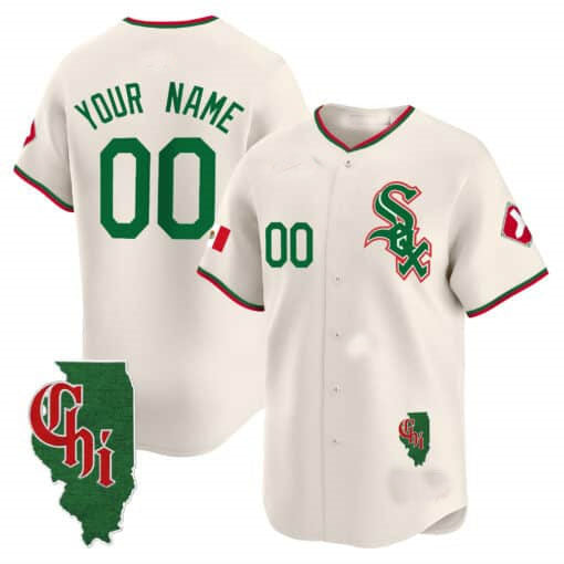 Custom white baseball jersey back view | GameDay Jerseys