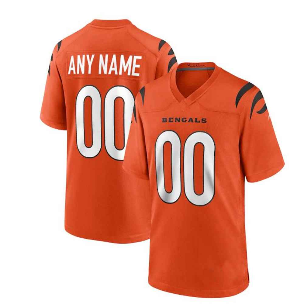Custom orange football jersey | GameDay Jerseys