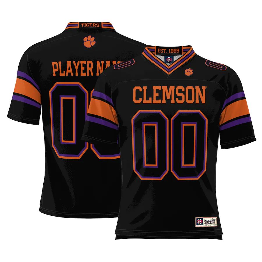 Custom black football jersey | GameDay Jerseys