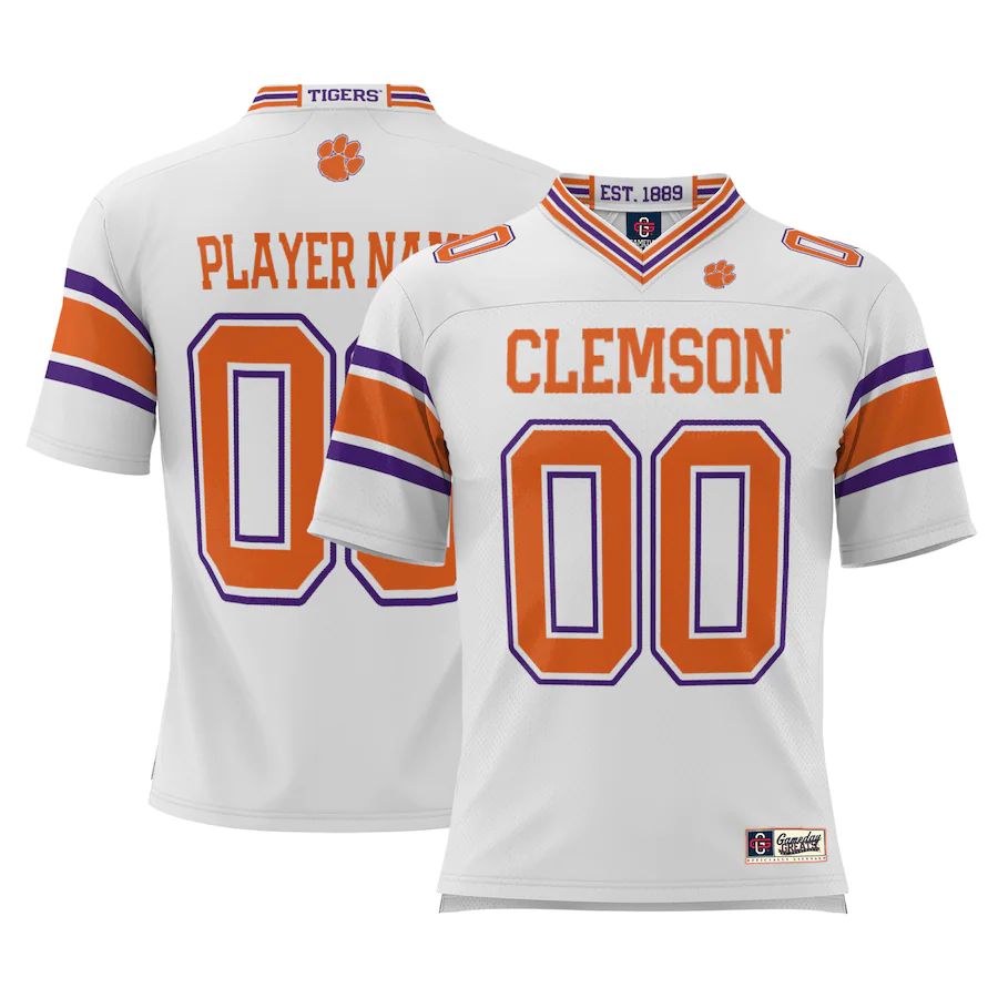 Custom white football jersey | GameDay Jerseys