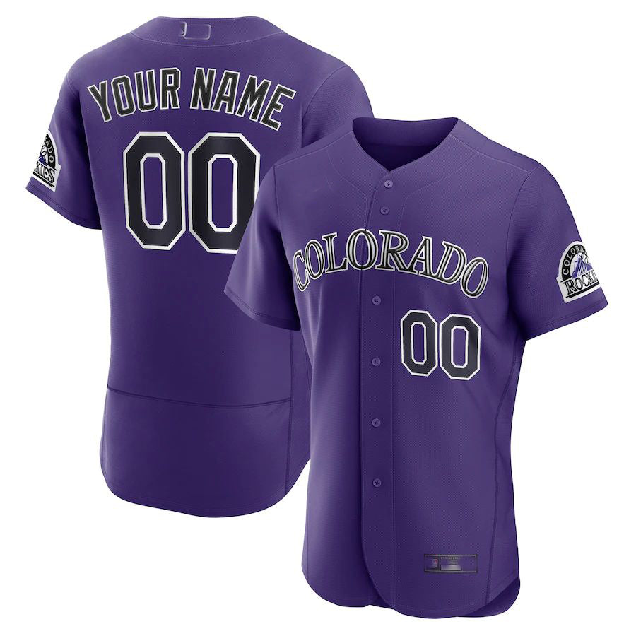 Custom purple baseball jersey | GameDay Jerseys