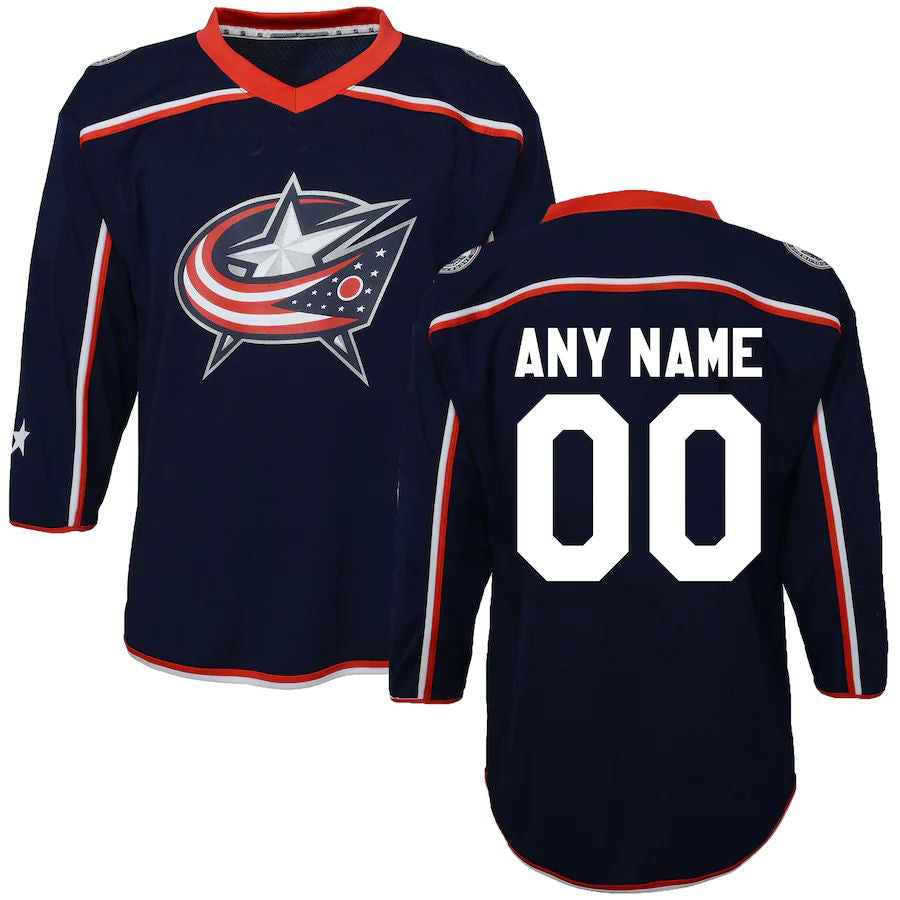 Custom blue hockey jersey | GameDay Jerseys