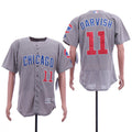 Custom Fan-Made Yu Darvish Chicago Cubs #11 Grey Baseball Jersey