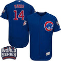 Custom Fan-Made Ernie Banks Bound Chicago Cubs #14 Blue 2016 Baseball Jersey