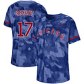 Custom Fan-Made Kris Bryant Camo Chicago Cubs #17 Baseball Jersey