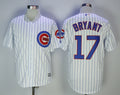 Custom Fan-Made Kris Bryant Chicago Cubs #17 White Baseball Jersey