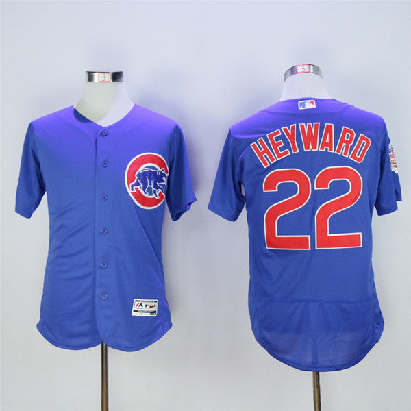 Custom Fan-Made Jason Heyward Chicago Cubs #22 Baseball Jersey