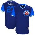 Custom Fan-Made Addison Russell Addy Chicago Cubs #27 2017 Baseball Jersey