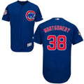 Custom Fan-Made Mike Montgomery Chicago Cubs #38 Blue Baseball Jersey