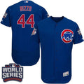 Custom Fan-Made Anthony Rizzo Bound Chicago Cubs #44 Blue 2016 Baseball Jersey