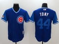 Custom Fan-Made Anthony Rizzo Tony Chicago Cubs #44 2018 Baseball Jersey