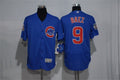 Custom Fan-Made Javier Baez Chicago Cubs #9 Blue Baseball Jersey