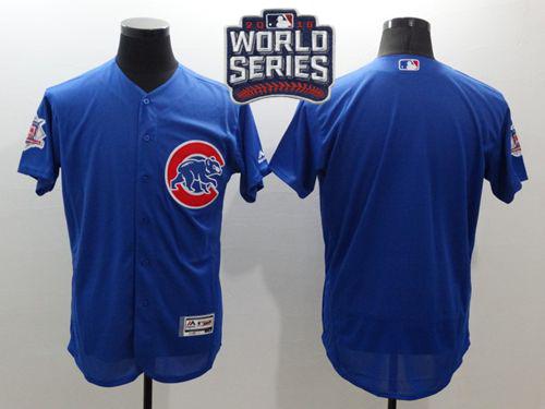 Custom Fan-Made Bound Blue 2016 Chicago Cubs Baseball Jersey Chicago Cubs Blue 2016 Baseball Jersey