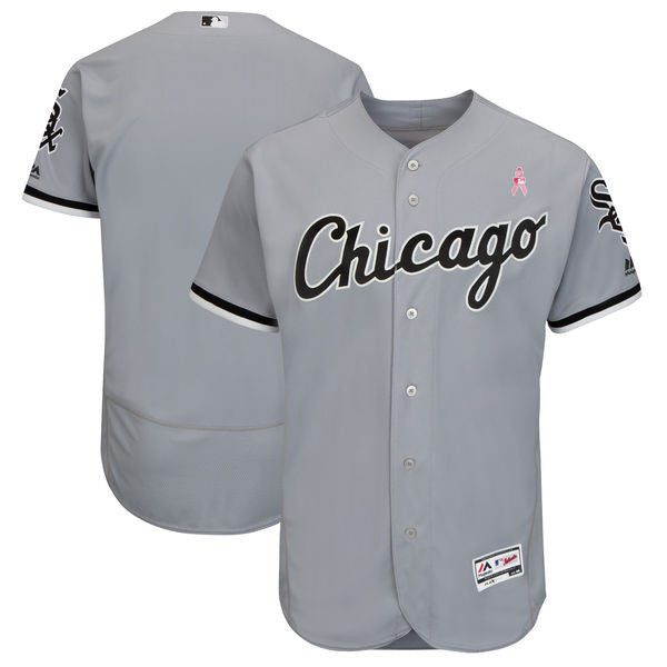 Custom Fan-Made Gray 2018 Chicago Cubs Baseball Jersey Chicago Cubs Grey 2018 Baseball Jersey