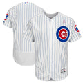 Custom Fan-Made White 2018 Chicago Cubs Baseball Jersey Chicago Cubs White 2018 Baseball Jersey