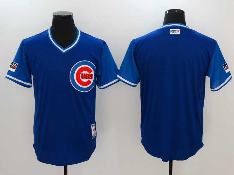 Custom Fan-Made Royal 2018 Chicago Cubs Baseball Jersey Chicago Cubs 2018 Baseball Jersey