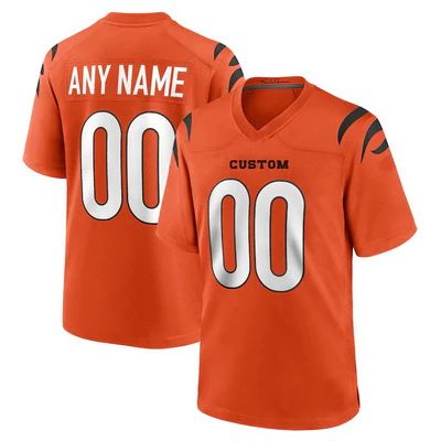 Custom orange football jersey | GameDay Jerseys