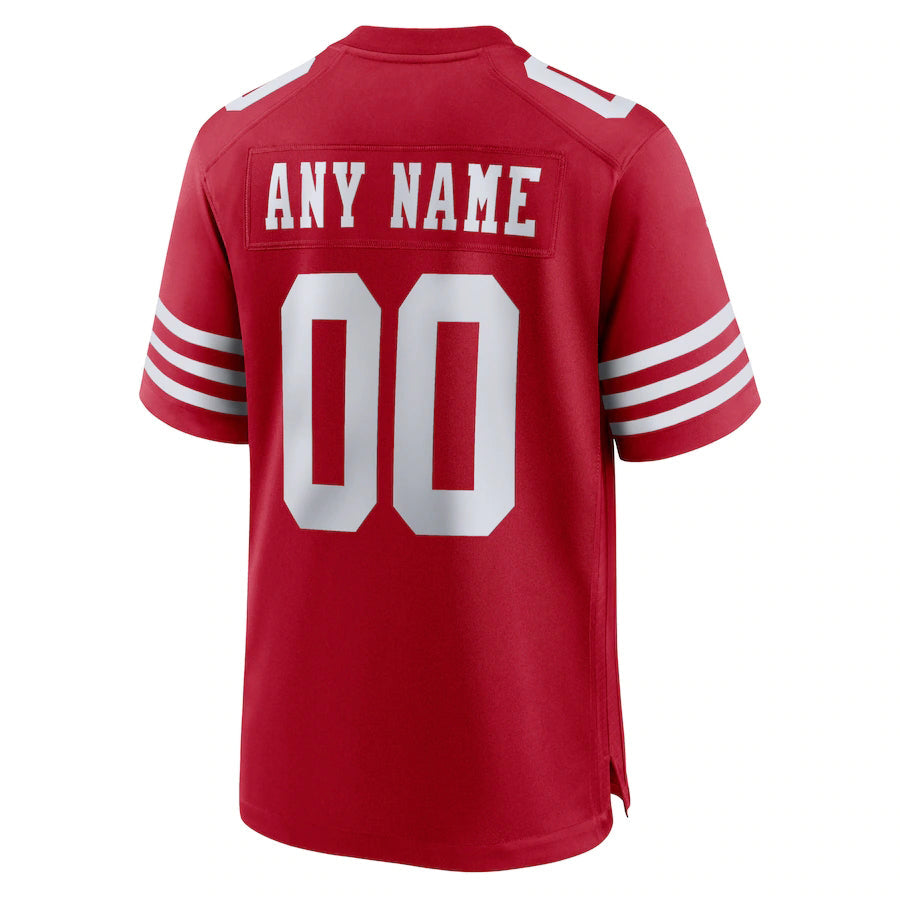 Custom red football jersey | GameDay Jerseys