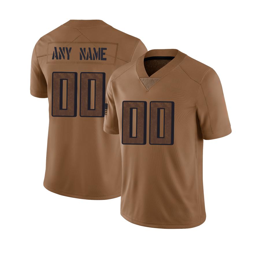 Custom brown football jersey | GameDay Jerseys