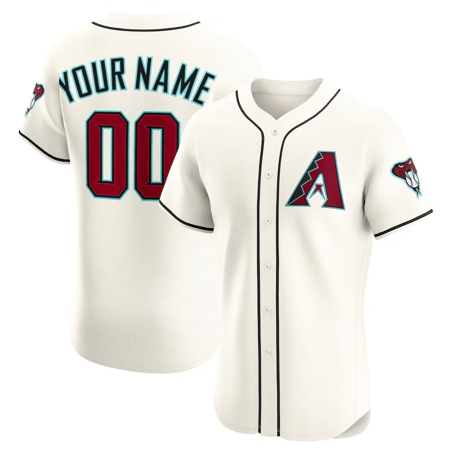 Custom cream baseball jersey | GameDay Jerseys