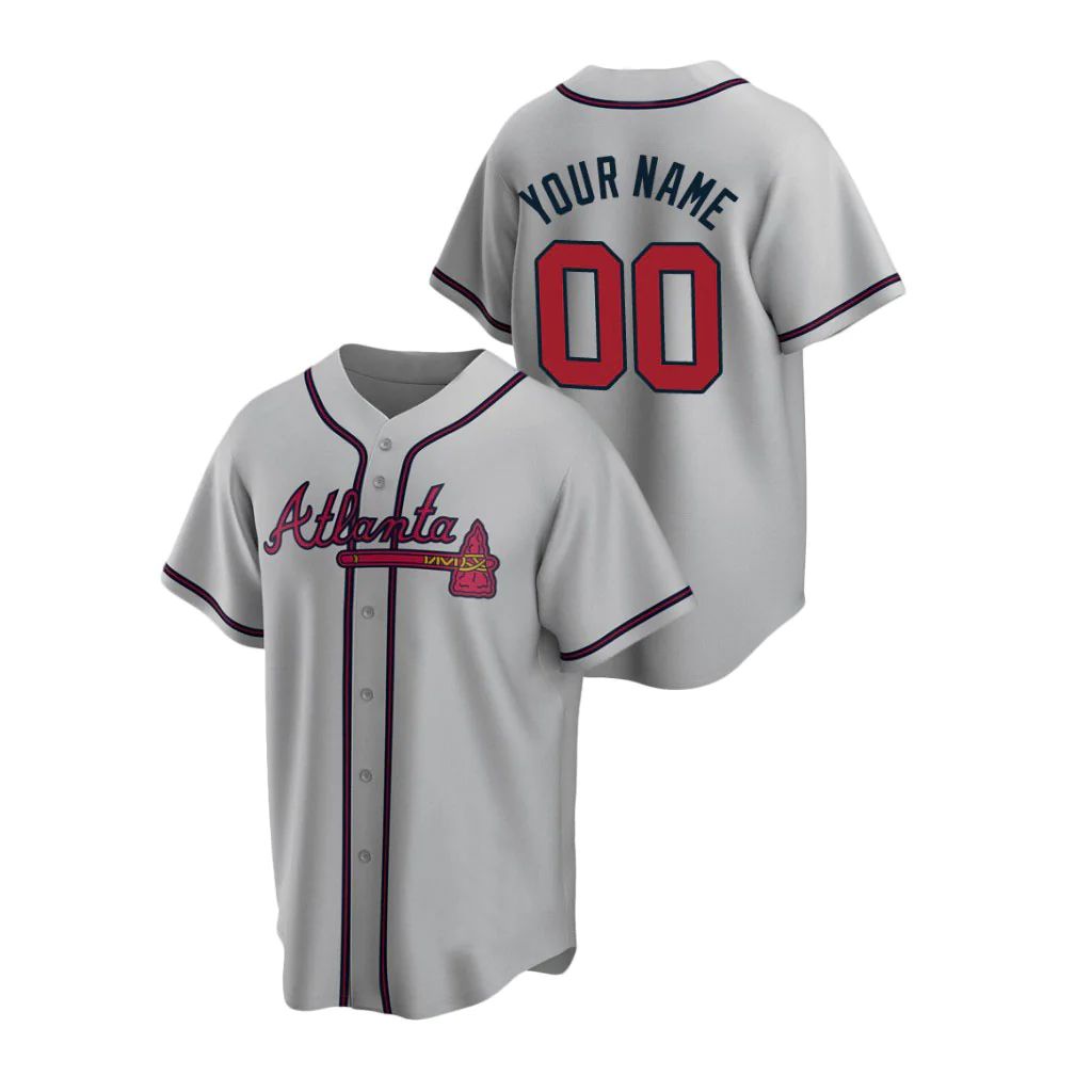 Custom gray baseball jersey | GameDay Jerseys