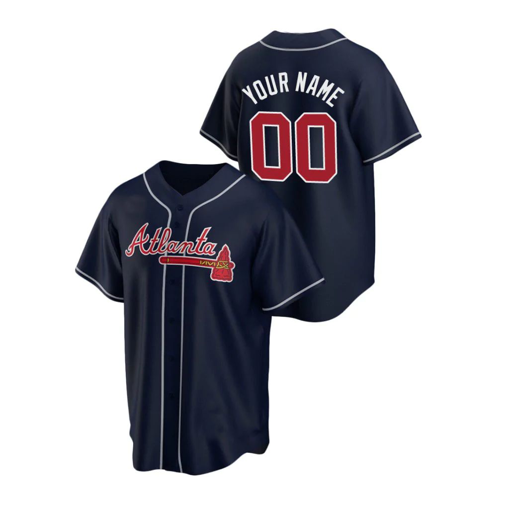 Custom navy baseball jersey | GameDay Jerseys