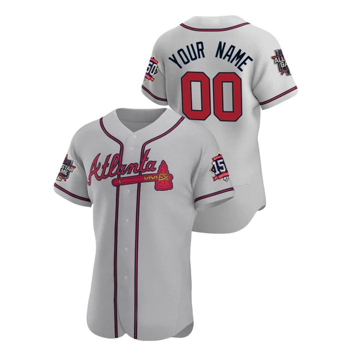 Custom gray baseball jersey | GameDay Jerseys