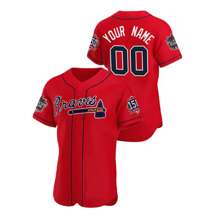 Custom red baseball jersey | GameDay Jerseys
