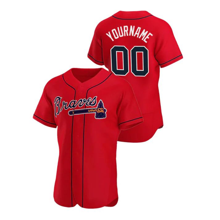 Custom red baseball jersey | GameDay Jerseys