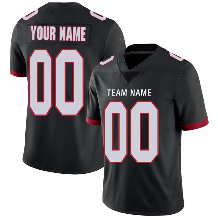 Custom black football jersey | GameDay Jerseys
