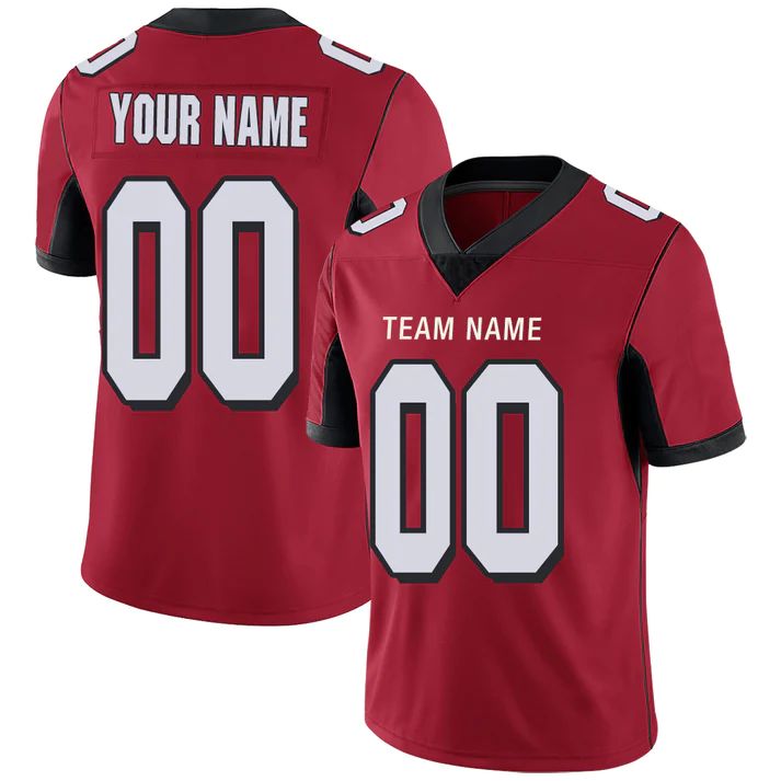 Custom red football jersey | GameDay Jerseys
