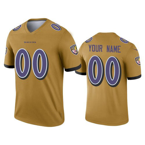 Custom gold football jersey | GameDay Jerseys