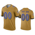Custom gold football jersey | GameDay Jerseys