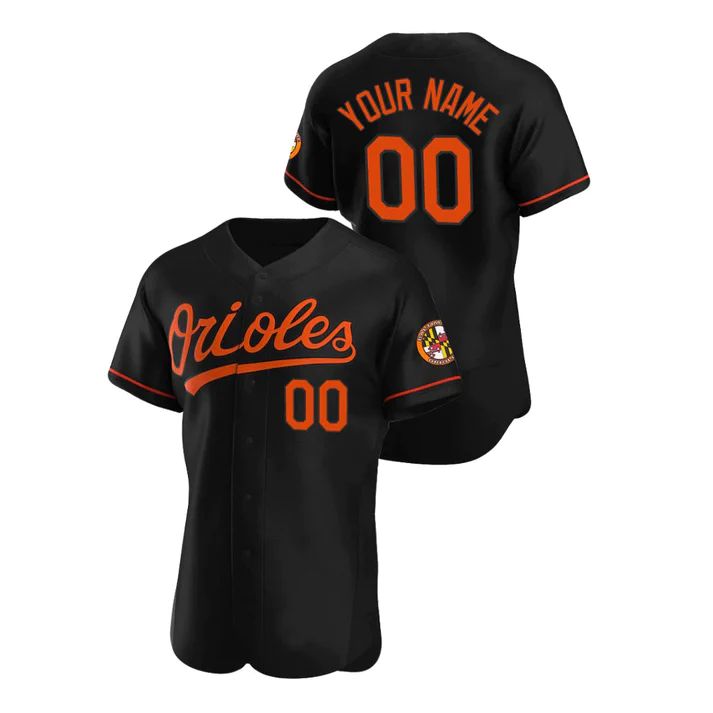 Custom black baseball jersey | GameDay Jerseys