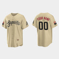 Custom gold baseball jersey | GameDay Jerseys