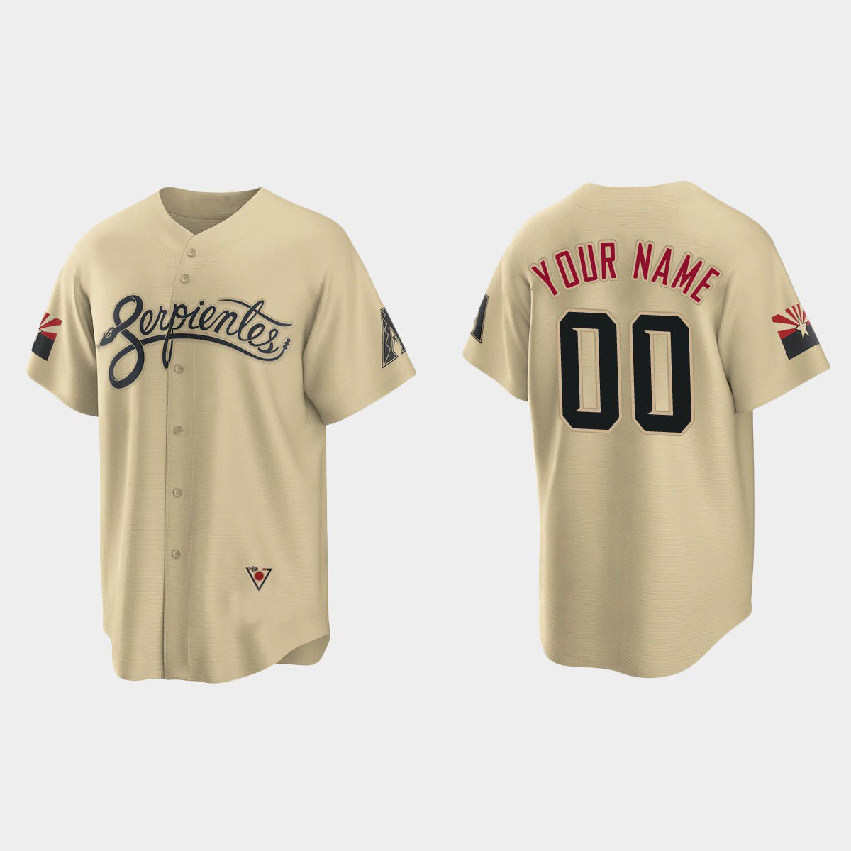 Custom gold baseball jersey | GameDay Jerseys
