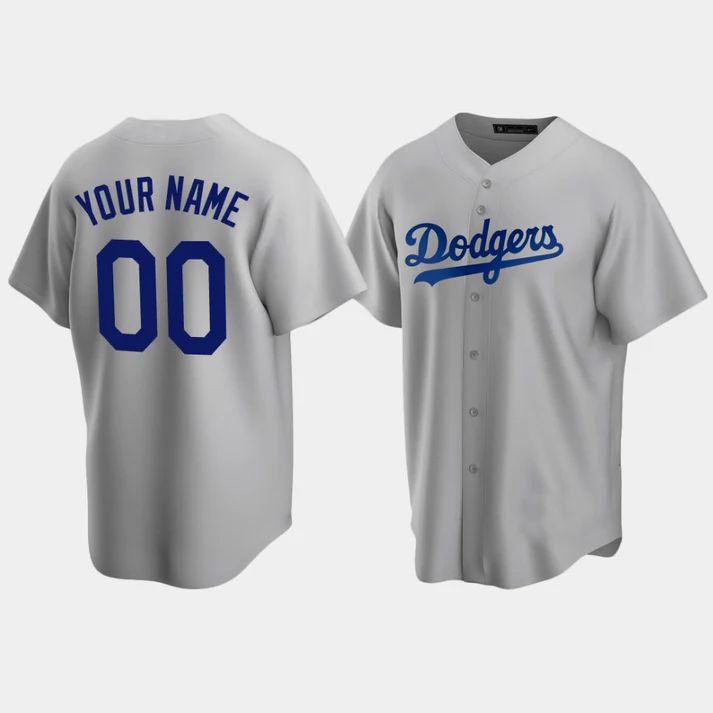 Custom grey baseball jersey | GameDay Jerseys