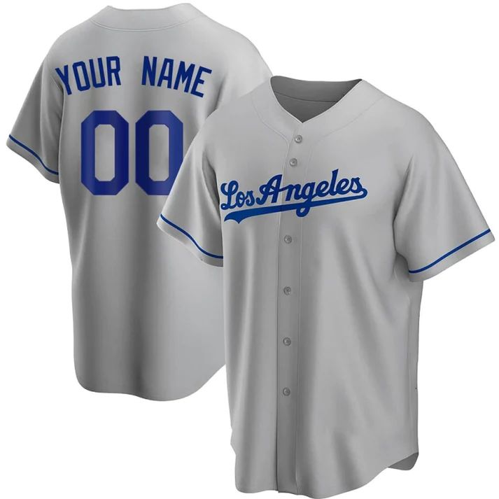 Custom grey baseball jersey | GameDay Jerseys