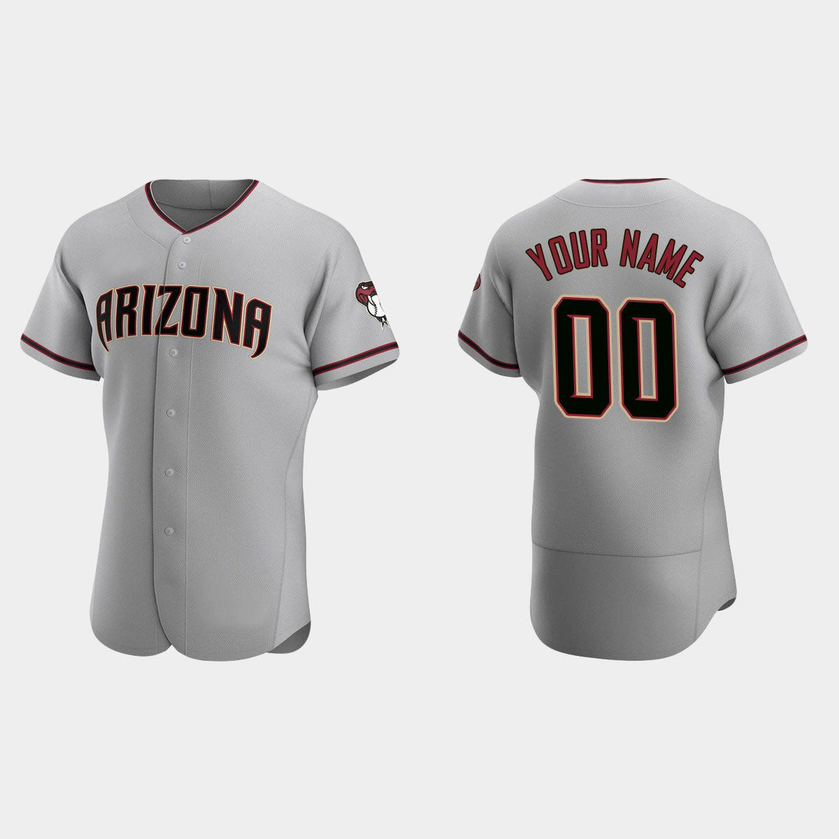 Custom gray baseball jersey | GameDay Jerseys