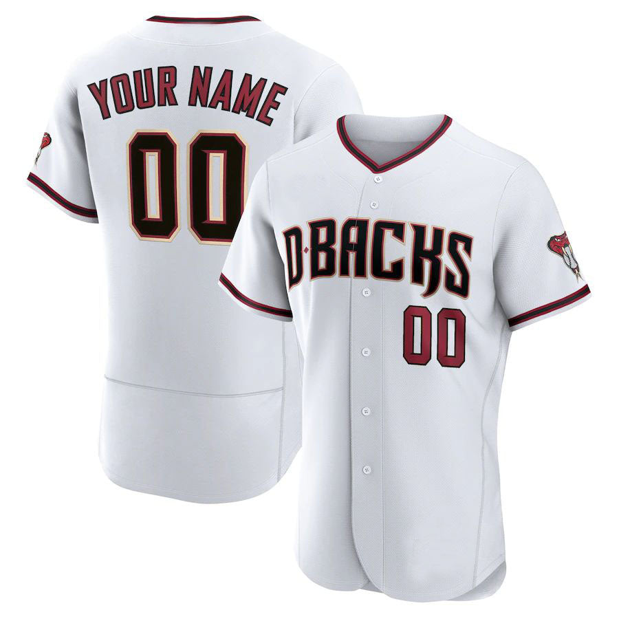 Custom white baseball jersey | GameDay Jerseys