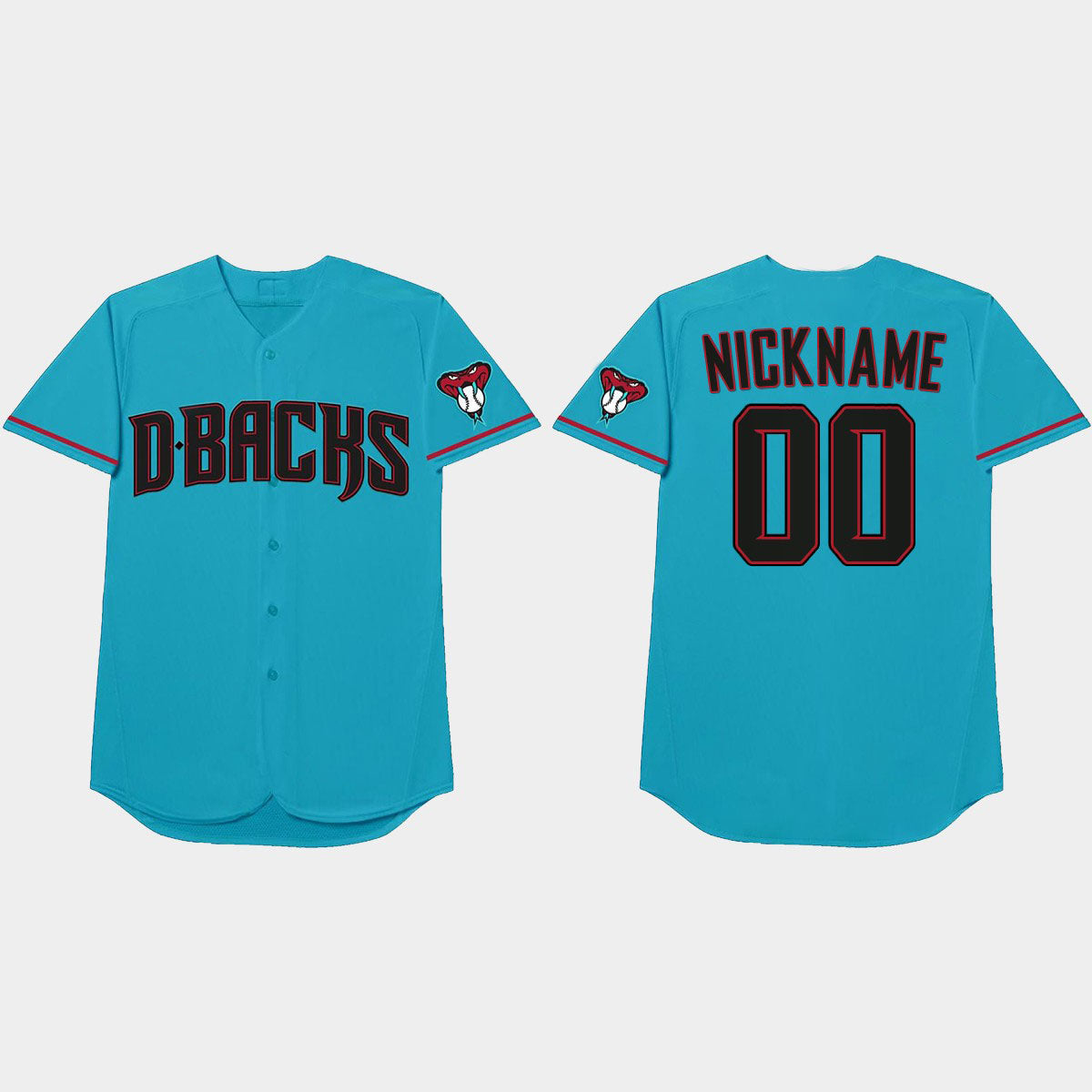 Custom blue baseball jersey | GameDay Jerseys