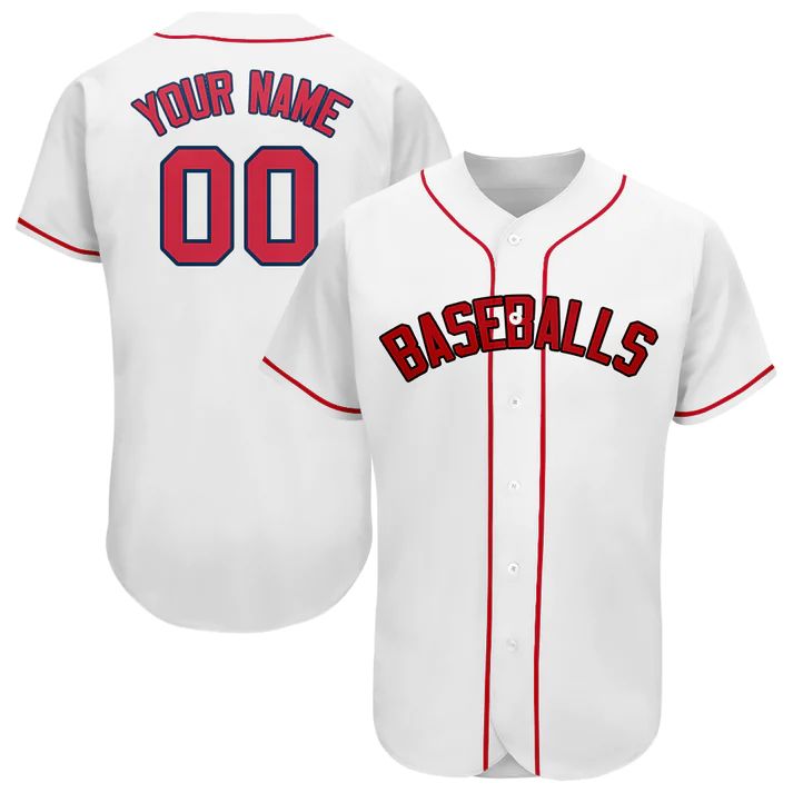 Custom red baseball jersey | GameDay Jerseys