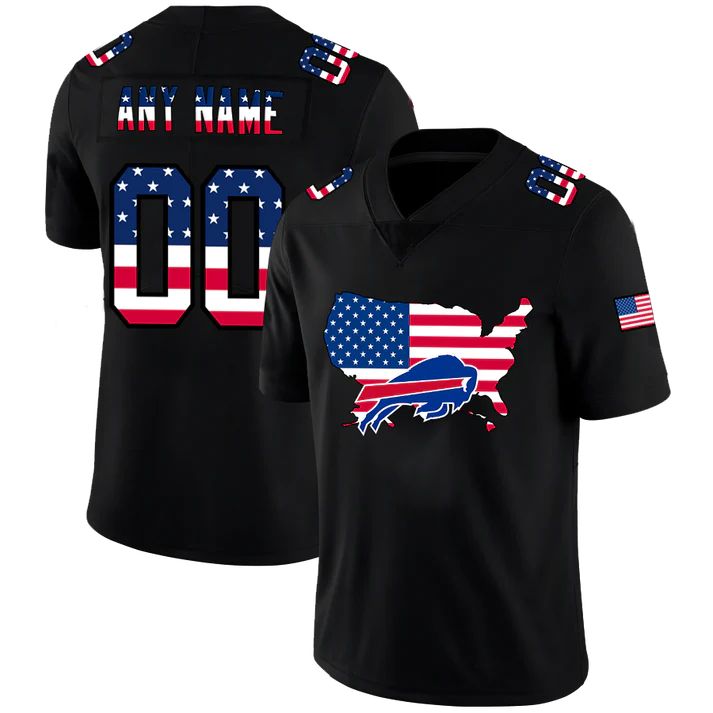 Custom black football jersey | GameDay Jerseys