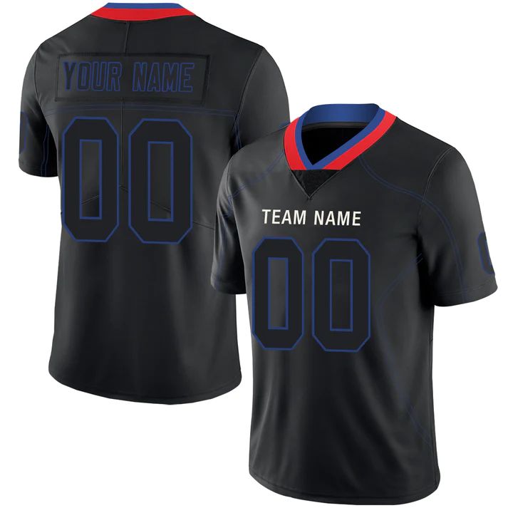 Custom black football jersey | GameDay Jerseys