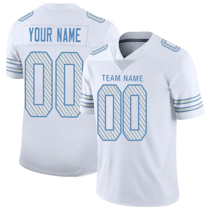 Custom white football jersey | GameDay Jerseys