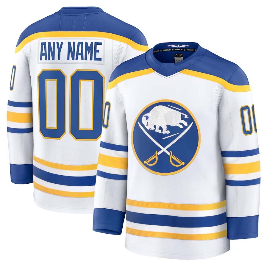 Custom white hockey jersey | GameDay Jerseys