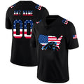 Custom black football jersey | GameDay Jerseys