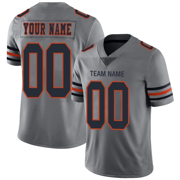 Custom grey football jersey | GameDay Jerseys