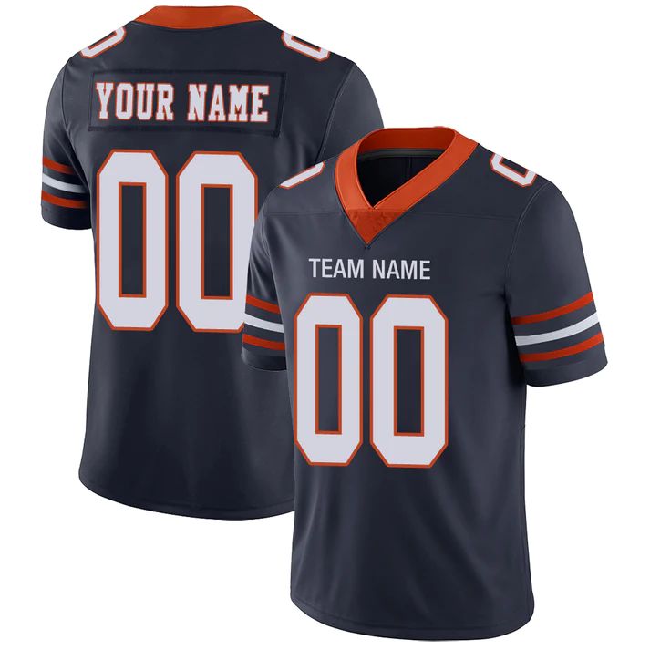 Custom navy football jersey | GameDay Jerseys